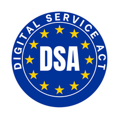 DSA digital services act symbol icon