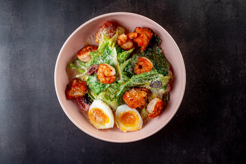 salad with vegetables