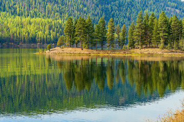 Obraz premium Salmon Lake