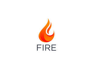 fire and power energy logo design templates