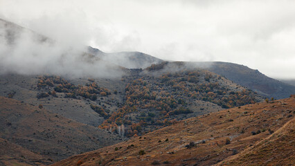 landscape with clouds