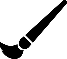 Paint brush icon design trendy on white background..eps