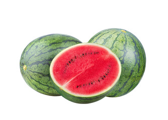 Watermelon isolated on transparent png