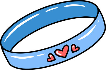 Ring with Heart Decoration