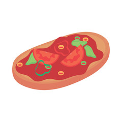 bread and vegetables vegetarian food