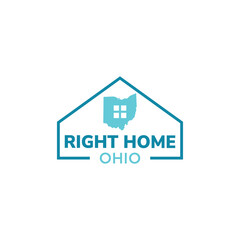 Real Estate Logo Design Of Home House Ohio state