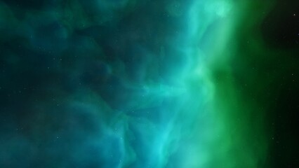 Fototapeta premium Deep space nebula with stars. Bright and vibrant Multicolor Starfield Infinite space outer space background with nebulas and stars. Star clusters, nebula outer space background 3d render 