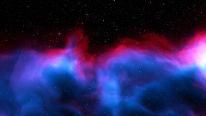 Obraz na płótnie Canvas Deep outer space with stars and nebula 
