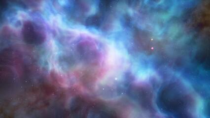 Deep outer space with stars and nebula
