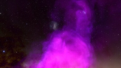 Deep outer space with stars and nebula
