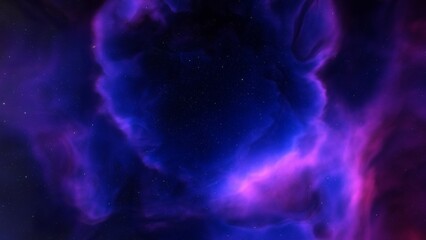 Deep outer space with stars and nebula
