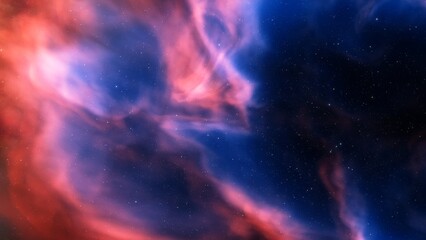 Deep outer space with stars and nebula
