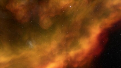 Space nebula, for use with projects on science, research, and education. Illustration
