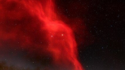 Space nebula, for use with projects on science, research, and education. Illustration
