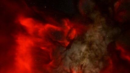 Universe filled with stars, nebula and galaxy
