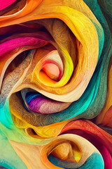 Abstract rainbow colors design. Colorful wallpaper background pattern texture.