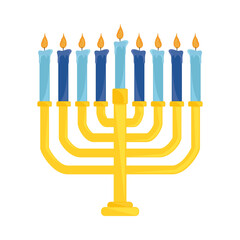 hanukkah menorah light