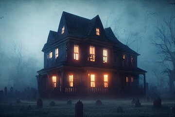 お化け屋敷 洋館 幽霊 ホラー ゲーム 墓地 悪魔 ハロウィン