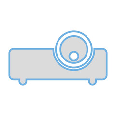 Presentation, projector icon