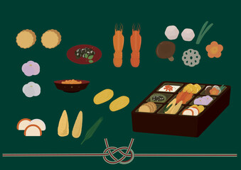 お節　正月　お祝い料理　三が日　和食　