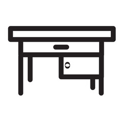 Appliance Electronic Furniture Home Household Interior Table Icon