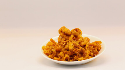 Chili paste made with pork and dried vegetables