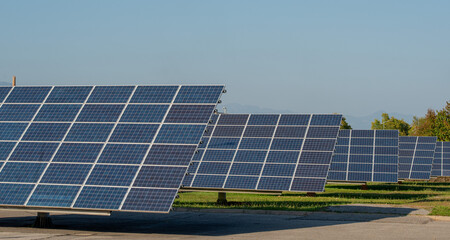 photovoltaic panels to create energy