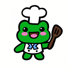 Obraz premium Frog Chef