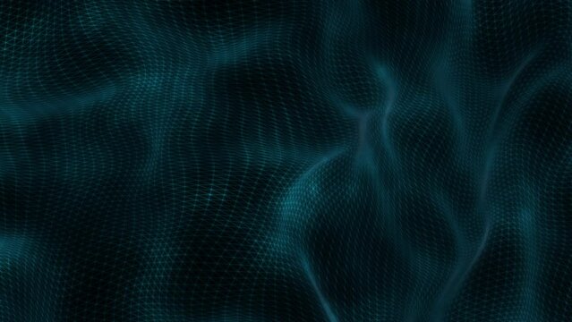 abstract blue background with lines, digital techno wave background design