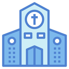 church two tone icon style