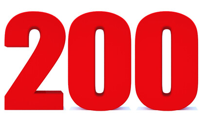 200 number