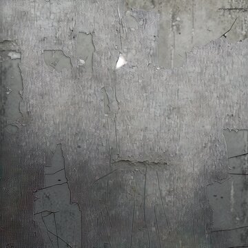 Grunge Dirty Grey Cracked Cement Wall, Concrete Dirty Paper, Old Parchment Background