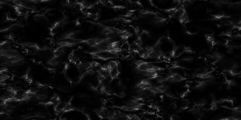 Abstract background with dark thunderbolt mineral texture on black marble .Modern design with Old vintage rough texture and Monochrome texture. black marble natural pattern for background .