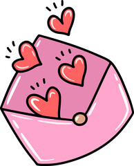 Love Letter with Heart Icon