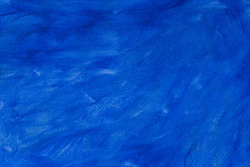 blue painted acrylic background texture
