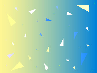 Abstract background image (blue + yellow)