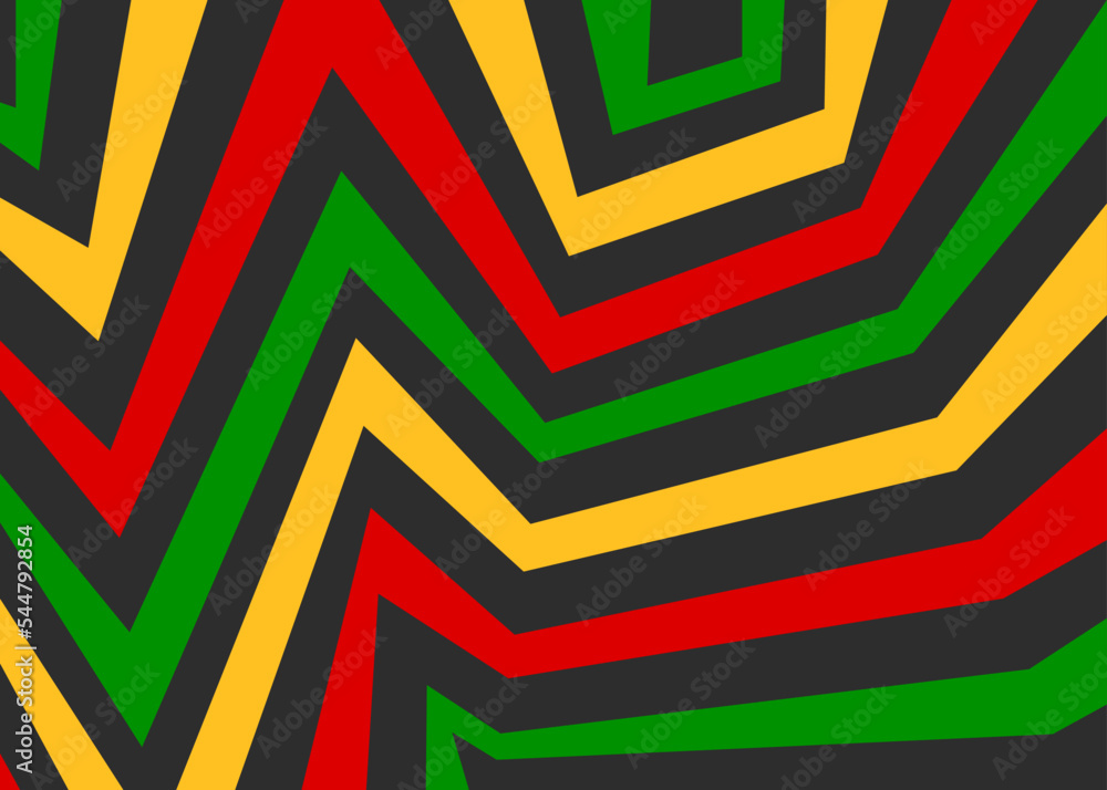 Poster simple background with colorful abstract lines pattern