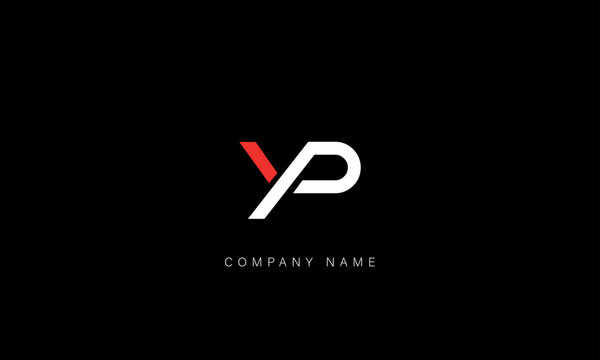 YP, PY Abstract Letters Logo Monogram