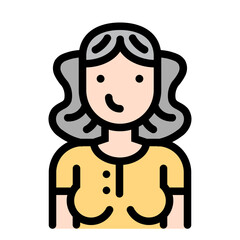 Lady female young moslem girl cute female