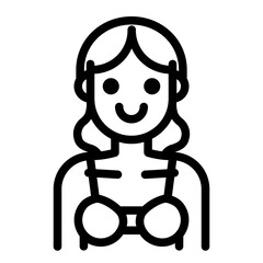Lady female young girl cute female