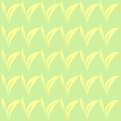 Vector background with leaf pattern