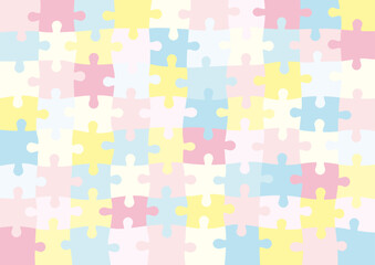 ジグソーパズルの背景素材