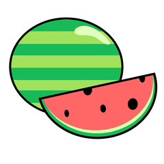 slice of watermelon