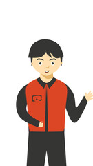 Drawing Man Half Poses illustration