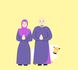 eid al-adha illustration