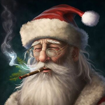 Santa Claus Smoking Weed Images – Browse 811 Stock Photos, Vectors, and  Video | Adobe Stock