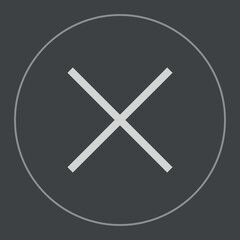 Fototapeta premium Clear icon for web user interface design