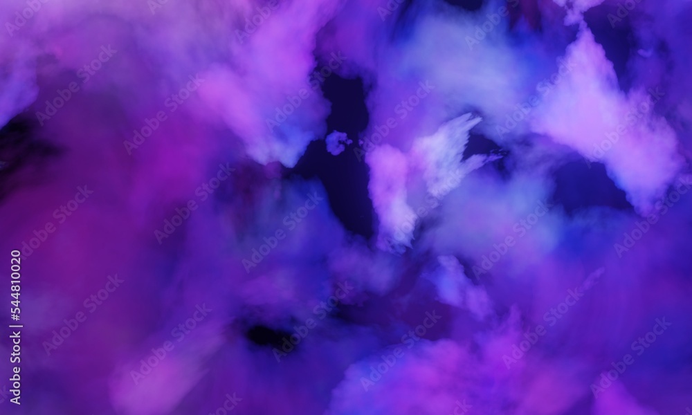 Poster abstract smoke background on 3d rendering.3d abstract background