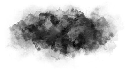 dark black smoke effect