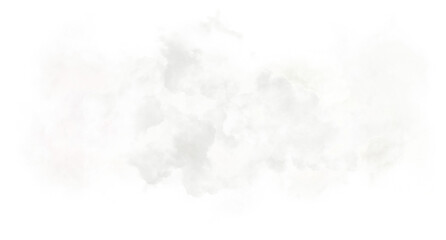 White fog on a transparent background